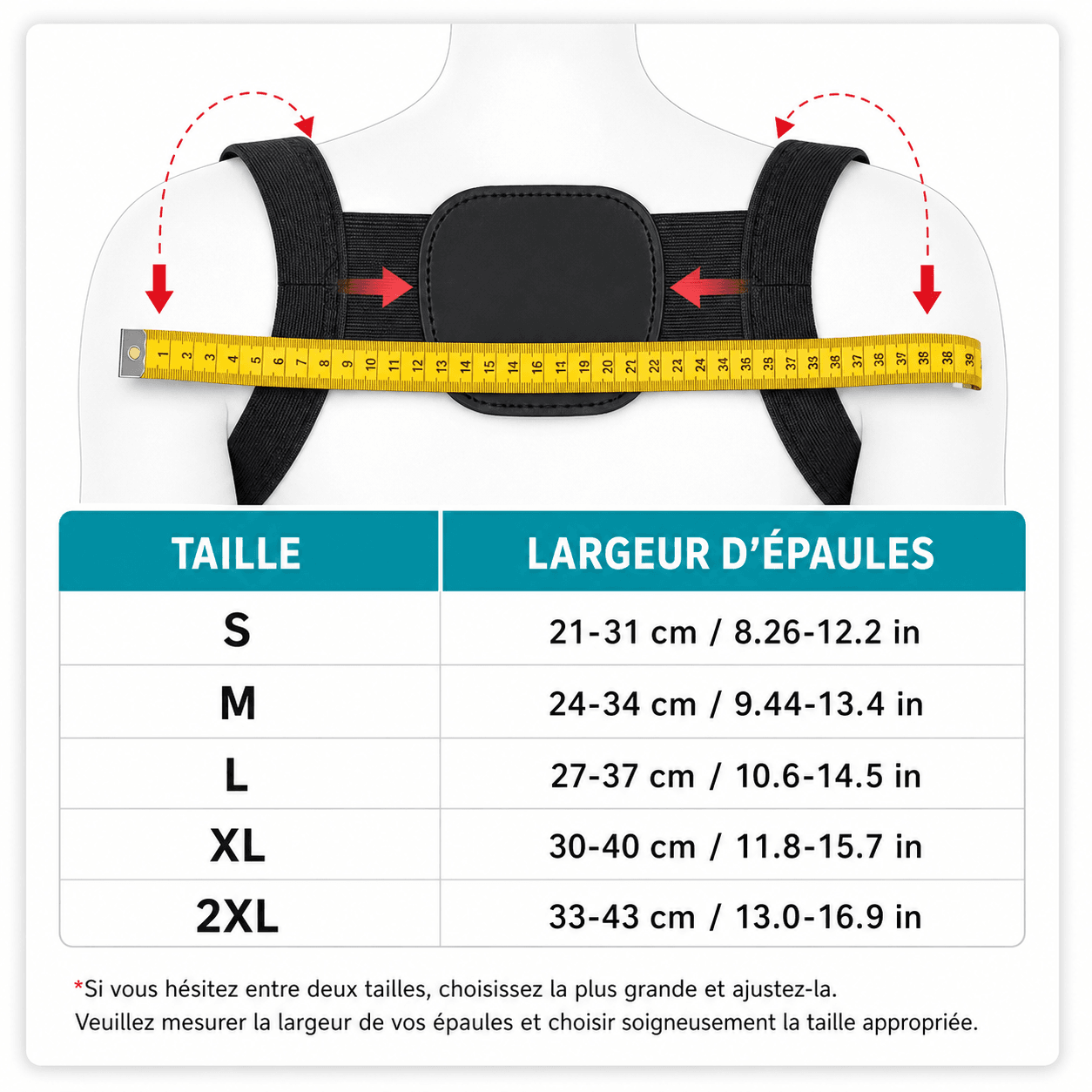 Correcteur de Posture Invisible pour Dos Droit 5 Correcteur de Posture Invisible
